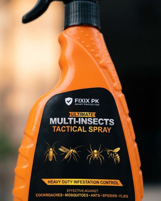 Ultimate Multi‑Insects Tactical Spray – 500ml | FIXIX PK (Kills Cockroaches, Mosquitoes, Ants, Spiders & Flies)