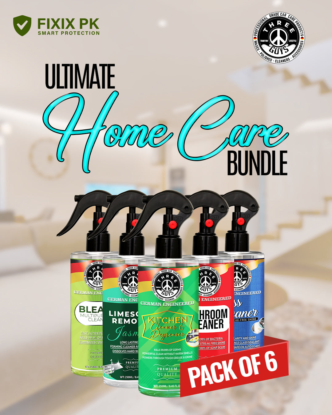 Ultimate Home Care Bundle (6 Items — Essentials Kit)