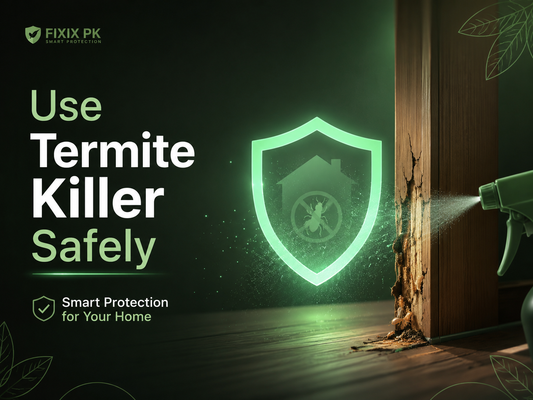 How to Use Termite Killer Spray Safely at Home