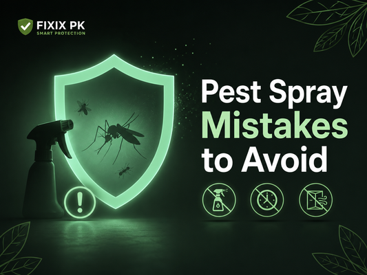 Common Pest Spray Mistakes People Make at Home
