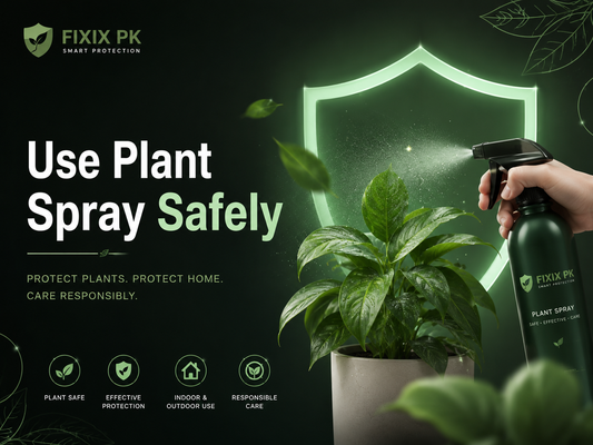 How to Use Plant Spray Safely Without Damaging Leaves