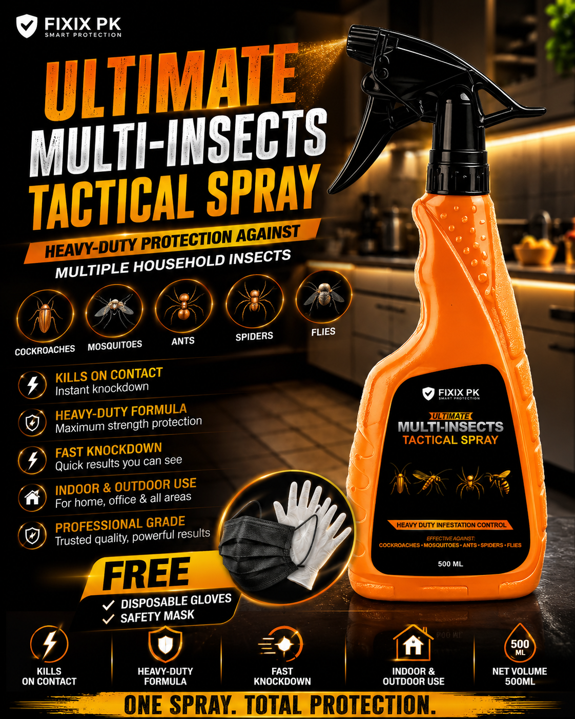 FIXIX PK Ultimate Multi-Insects Tactical Spray