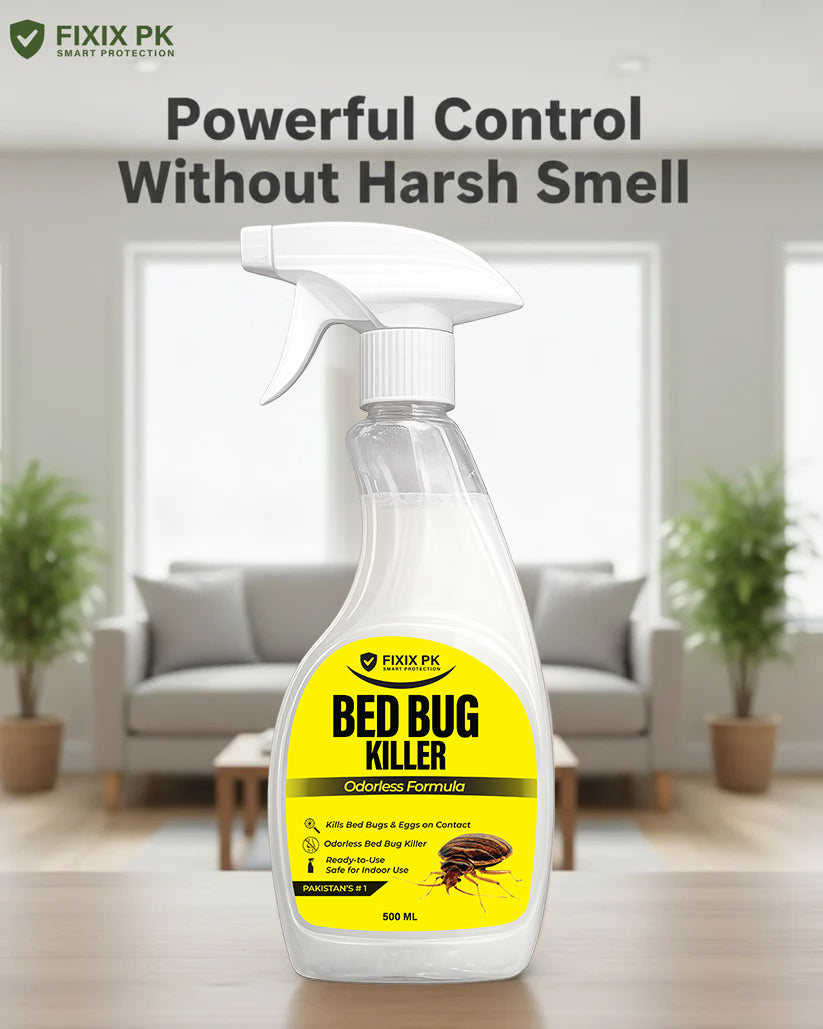 Bed Bug Killer Spray 500ml –  Kills Bed Bugs & Eggs (Indoor Safe) | FIXIX PK