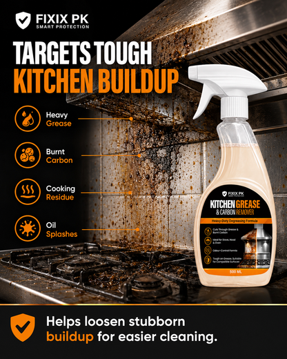 FIXIX PK Kitchen Grease & Carbon Remover