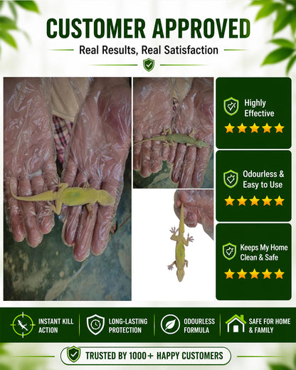 Lizard Killer – Odourless Instant Kill & Long-Lasting Repellent Spray For Indoors & Outdoors | FIXIX PK