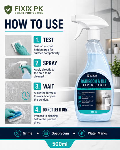 FIXIX PK Bathroom & Tile Deep Cleaner