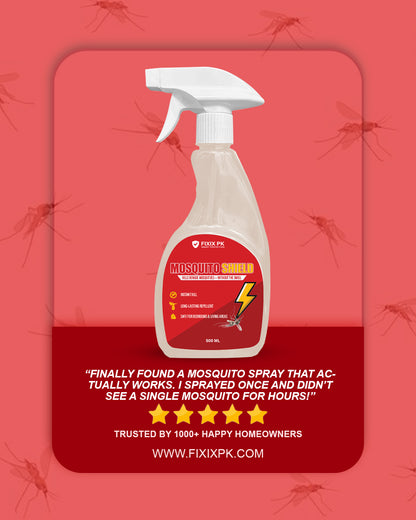 Mosquito Shield – Pakistan’s Professional-Grade Odourless Dengue Mosquito Killer & Repellent | FIXIX PK