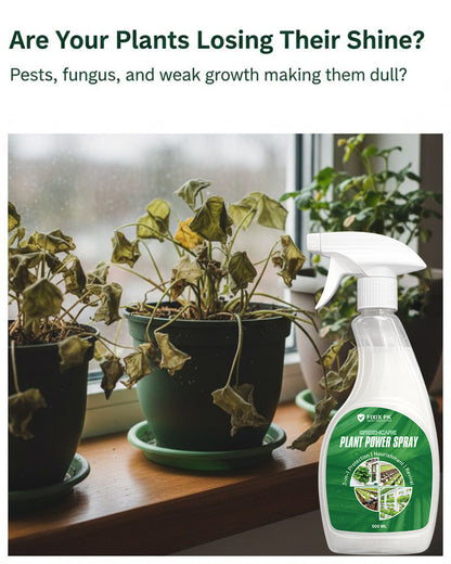 Greencare Plant Power Spray – 3-in-1 Protection, Nourishment & Revival | FIXIX PK