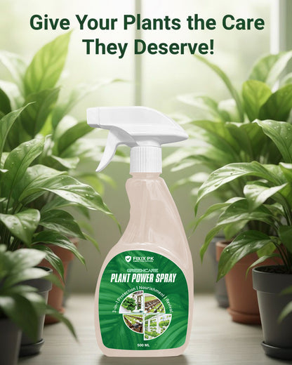 Greencare Plant Power Spray – 3-in-1 Protection, Nourishment & Revival | FIXIX PK