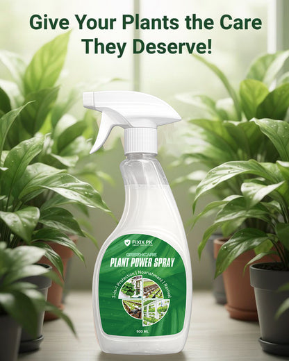 Greencare Plant Power Spray – 3-in-1 Protection, Nourishment & Revival | FIXIX PK