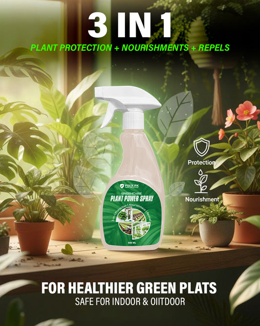 Greencare Plant Power Spray – 3-in-1 Protection, Nourishment & Revival | FIXIX PK