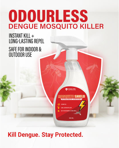 Mosquito Shield – Pakistan’s Professional-Grade Odourless Dengue Mosquito Killer & Repellent | FIXIX PK