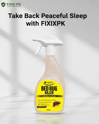 Bed Bug Killer Spray 500ml – Odorless, Kills Bed Bugs & Eggs (Indoor Safe) | FIXIX PK
