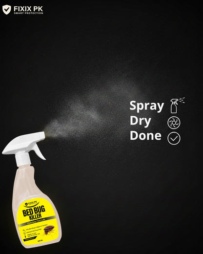 Bed Bug Killer Spray 500ml – Odorless, Kills Bed Bugs & Eggs (Indoor Safe) | FIXIX PK