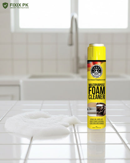 Multipurpose Foam Cleaner 650ml – Car & Home Deep-Clean Spray | THREE GUYS | German Engineered