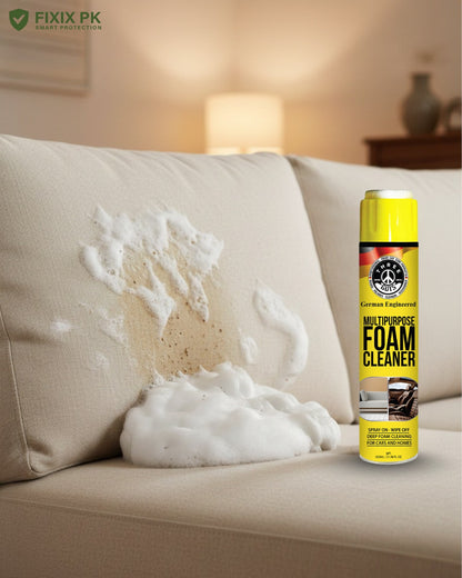 Multipurpose Foam Cleaner 650ml – Car & Home Deep-Clean Spray | THREE GUYS | German Engineered