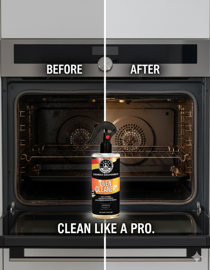 Oven Cleaner – Heavy-Duty Grease & Burnt Stain Remover for Ovens & Grills  | THREE GUYS | German Engineered