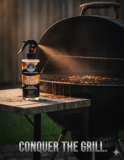 Oven Cleaner – Heavy-Duty Grease & Burnt Stain Remover for Ovens & Grills  | THREE GUYS | German Engineered