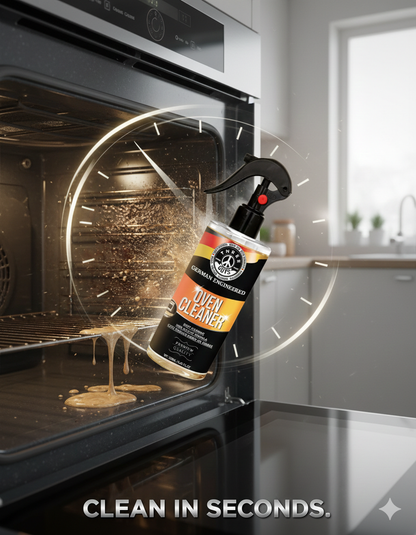 Oven Cleaner – Heavy-Duty Grease & Burnt Stain Remover for Ovens & Grills  | THREE GUYS | German Engineered