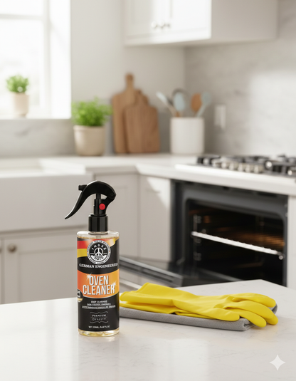 Oven Cleaner – Heavy-Duty Grease & Burnt Stain Remover for Ovens & Grills  | THREE GUYS | German Engineered
