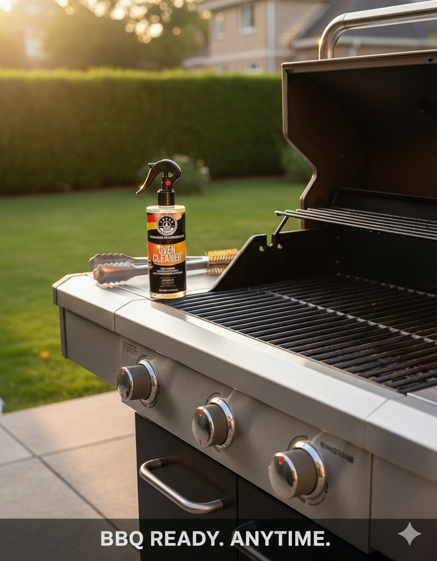 Oven Cleaner – Heavy-Duty Grease & Burnt Stain Remover for Ovens & Grills  | THREE GUYS | German Engineered