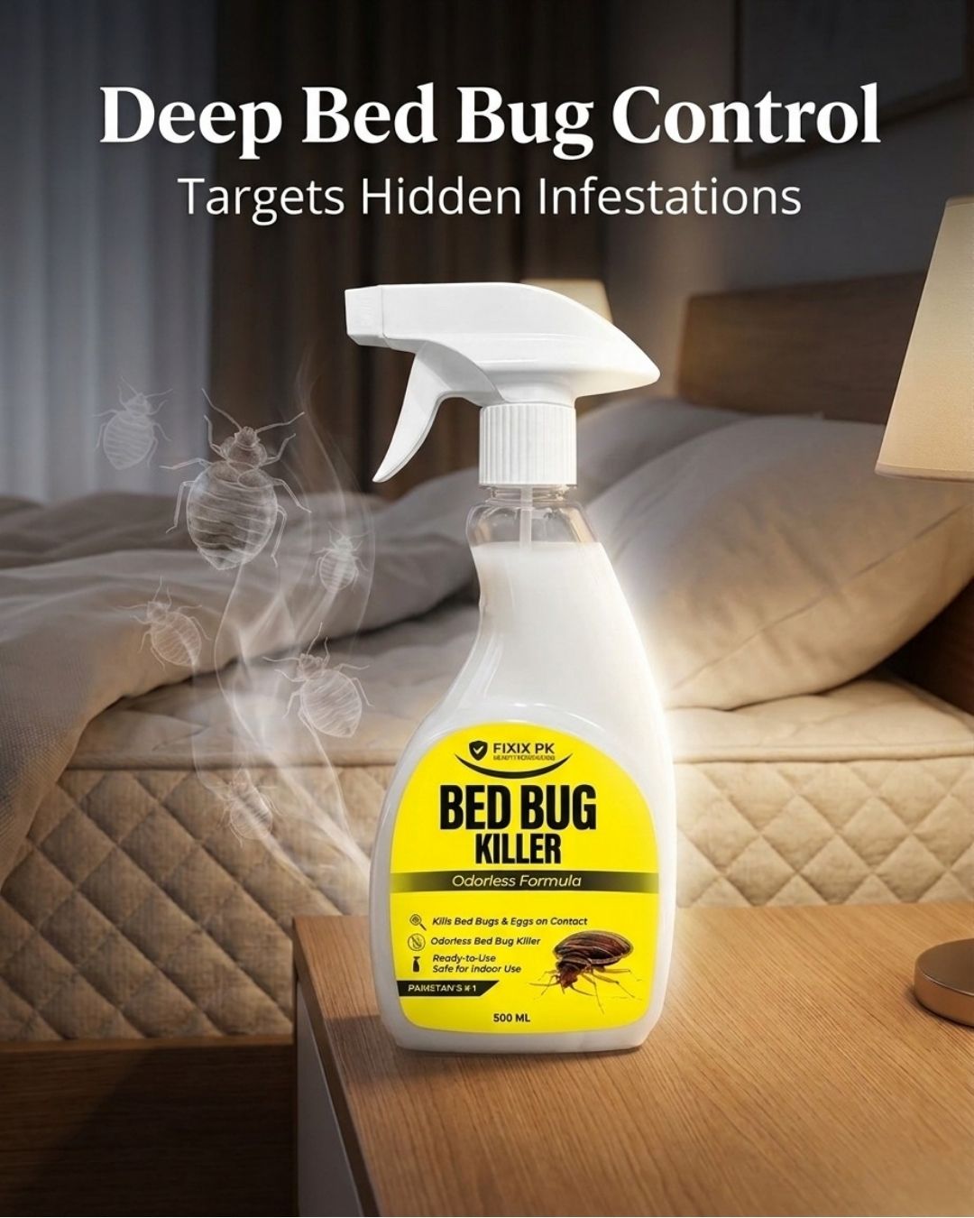 FIXIX PK Advanced Home Pest Control Pack – Complete Indoor Pest Solution