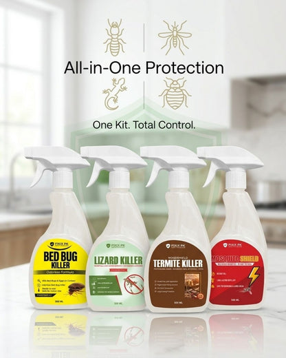 FIXIX PK Advanced Home Pest Control Pack – Complete Indoor Pest Solution