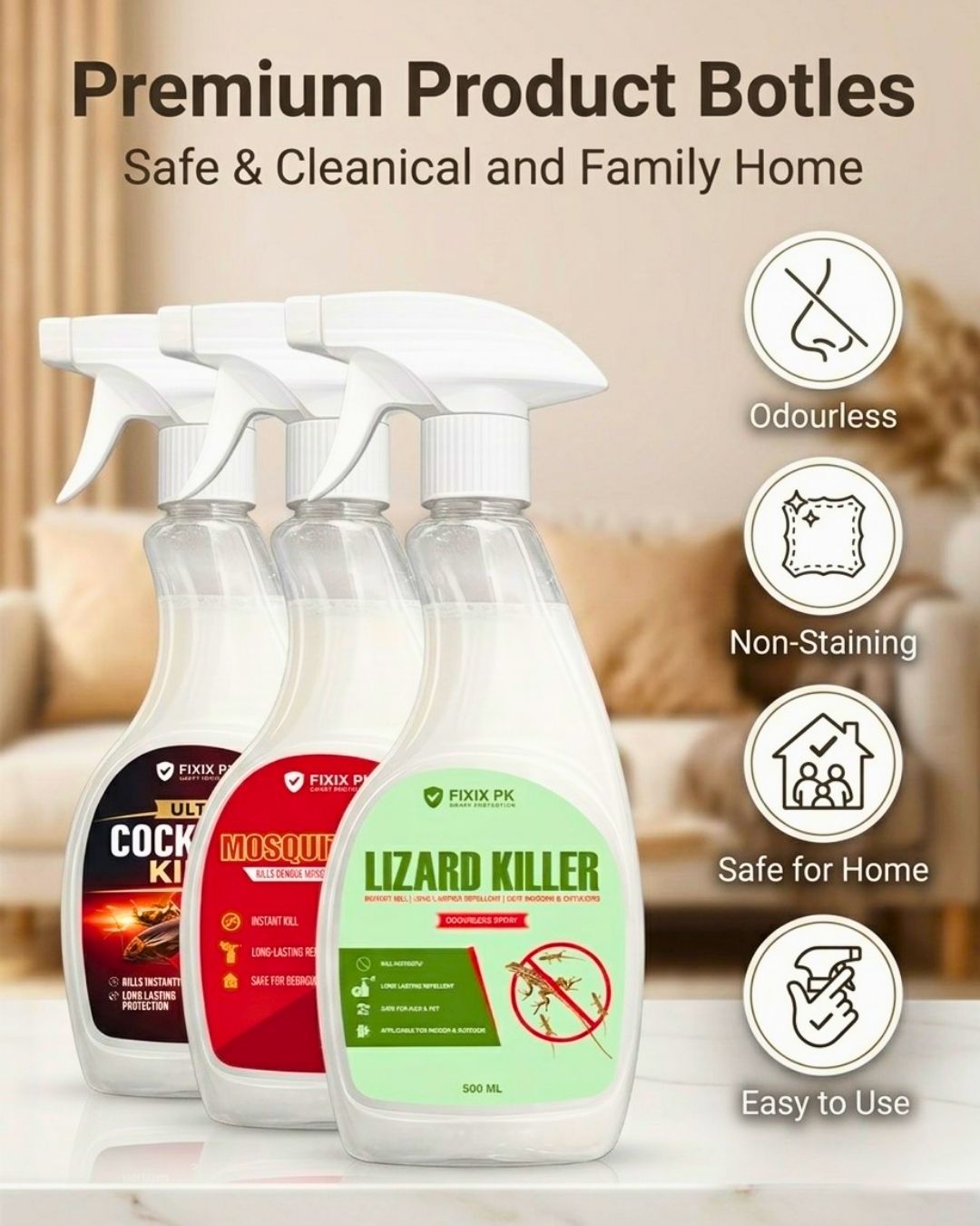 FIXIX PK Kitchen Pest Control Kit