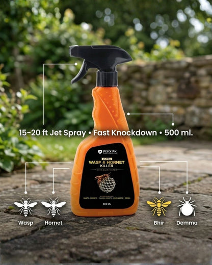 Ultra Wasp & Hornet Killer Spray – 500ml | FIXIX PK (Bhir Eliminator – Precision Jet Spray)