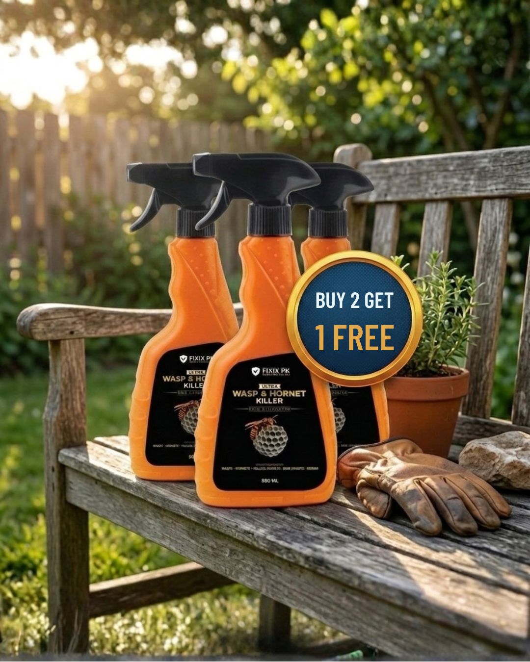 Ultra Wasp & Hornet Killer Spray – 500ml | FIXIX PK (Bhir Eliminator – Precision Jet Spray)