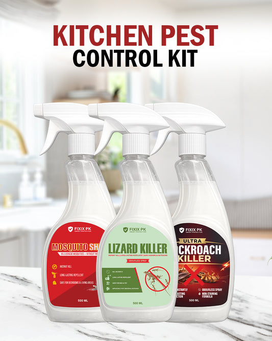 FIXIX PK Kitchen Pest Control Kit | 3-in-1 Kitchen Protection Bundle