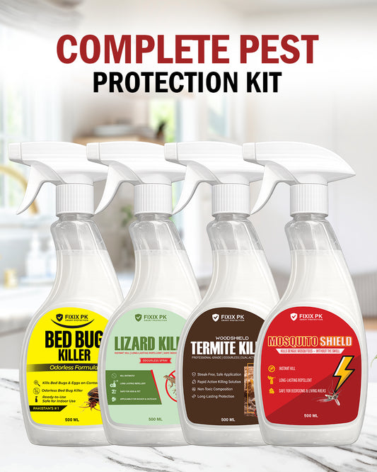 FIXIX PK Advanced Home Pest Control Pack | 4-in-1 Indoor Protection Bundle