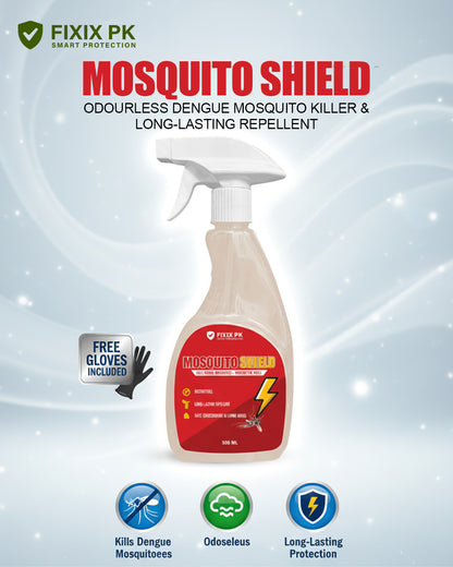 Mosquito Shield – Pakistan’s Professional-Grade Odourless Dengue Mosquito Killer & Repellent | FIXIX PK