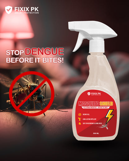Mosquito Shield – Pakistan’s Professional-Grade Odourless Dengue Mosquito Killer & Repellent | FIXIX PK