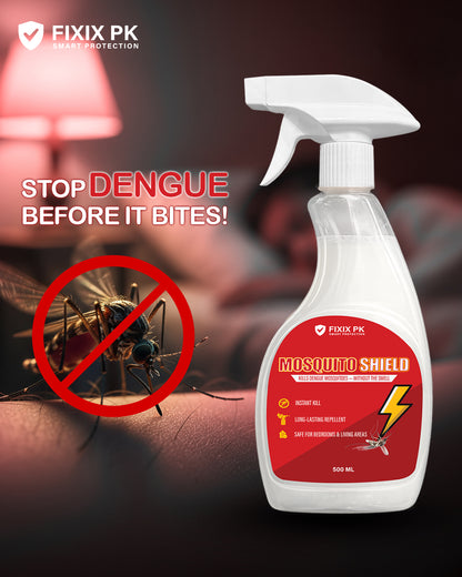 Mosquito Shield – Pakistan’s Professional-Grade Odourless Dengue Mosquito Killer & Repellent | FIXIX PK