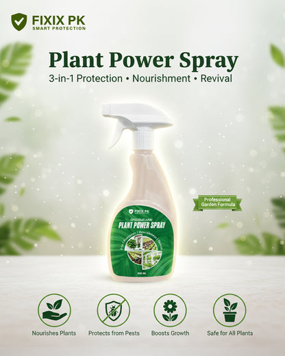 Greencare Plant Power Spray – 3-in-1 Protection, Nourishment & Revival | FIXIX PK