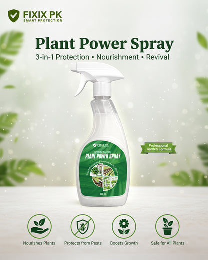 Greencare Plant Power Spray – 3-in-1 Protection, Nourishment & Revival | FIXIX PK