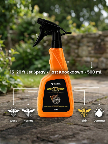 Ultra Wasp & Hornet Killer Spray – 500ml | FIXIX PK (Bhir Eliminator – Precision Jet Spray)