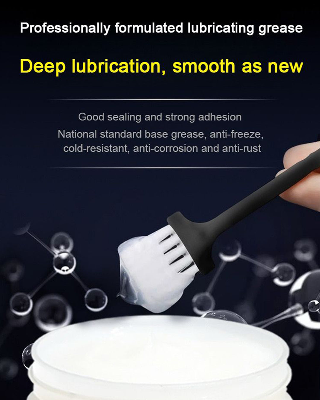 Crystal Synthetic Grease – Transparent High-Performance Lubricant | Elephant Head