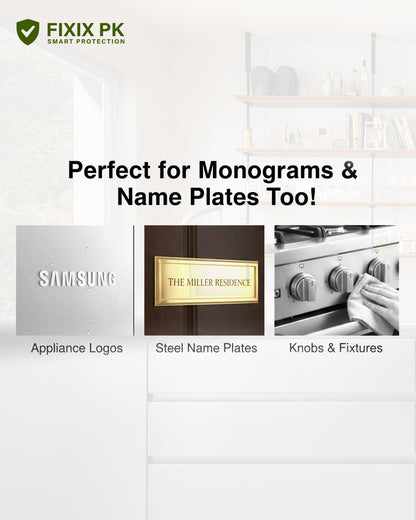 Stainless Steel Cleaner & Polish – Streak-Free Shine for Kitchen Appliances & Surfaces | THREE GUYS | German Engineered