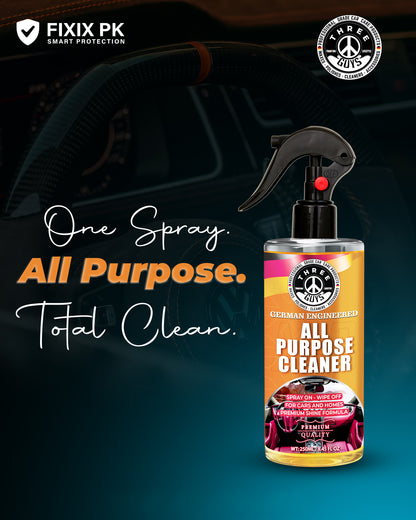 All Purpose Cleaner (APC) 250ml – Car & Home Cleaning | THREE GUYS | German Engineered