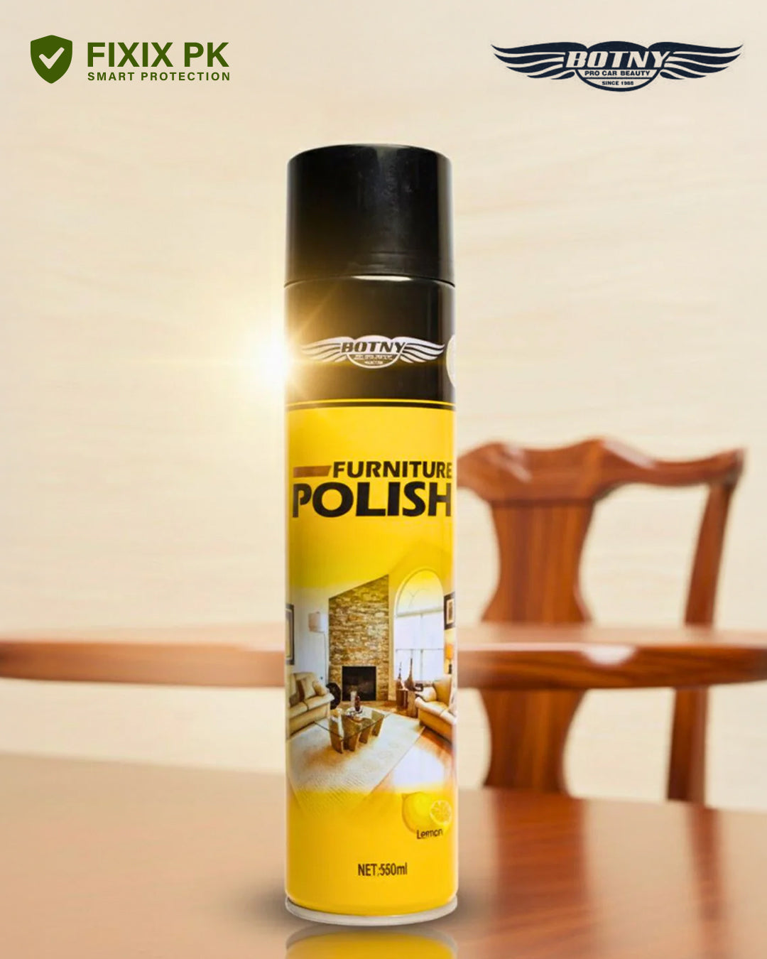Furniture Polish Spray 650ml – Shine, Protect & Refresh | BOTNY