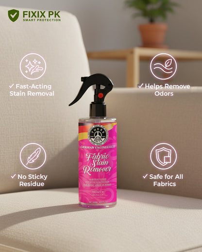 Fabric & Upholstery Stain Remover | Odor Eliminator & No-Residue Cleaner for Carpets, Sofas & Car Seats | THREE GUYS | German Engineered