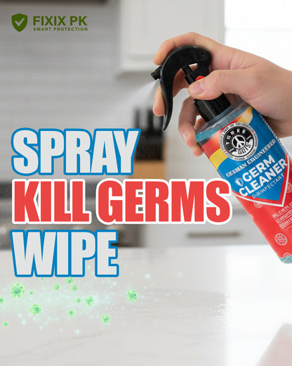 Germ Cleaner Disinfectant – Antibacterial Surface Sanitizer for Home & Office | THREE GUYS | German Engineered