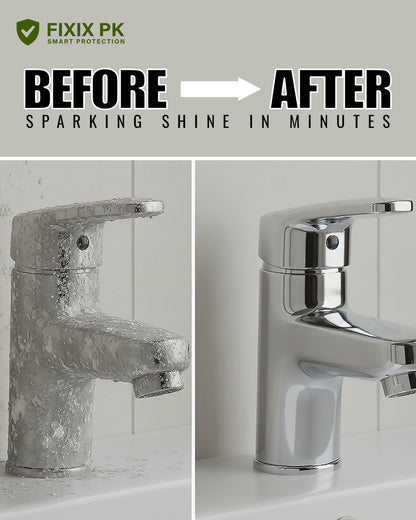 Limescale Remover Spray – Powerful Descaler for Faucets, Tiles & Bathroom Fixtures | THREE GUYS | German Engineered