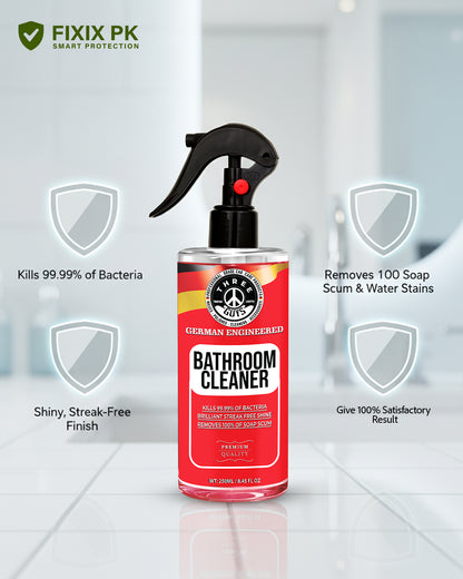 Bathroom Cleaner – Soap Scum, Hard Water & Tile Stain Remover | THREE GUYS | German Engineered