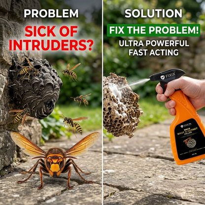 Ultra Wasp & Hornet Killer Spray – 500ml | FIXIX PK (Bhir Eliminator – Precision Jet Spray)