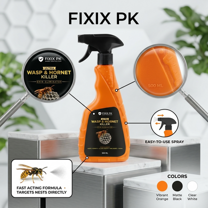 Ultra Wasp & Hornet Killer Spray – 500ml | FIXIX PK (Bhir Eliminator – Precision Jet Spray)