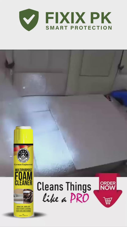 Multipurpose Foam Cleaner 650ml – Car & Home Deep-Clean Spray | THREE GUYS | German Engineered